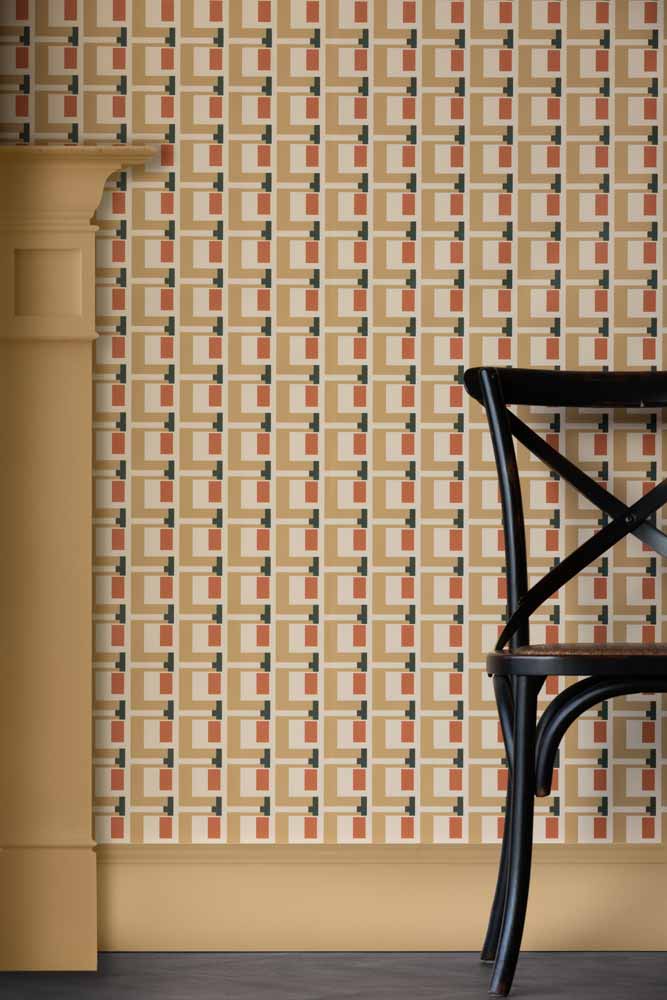 Rockett St George Electric Geometric Sand Wallpaper - Image 14