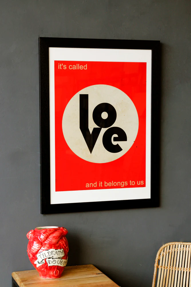 Framed Thieves Like Us - New Order Art Print - Image 3